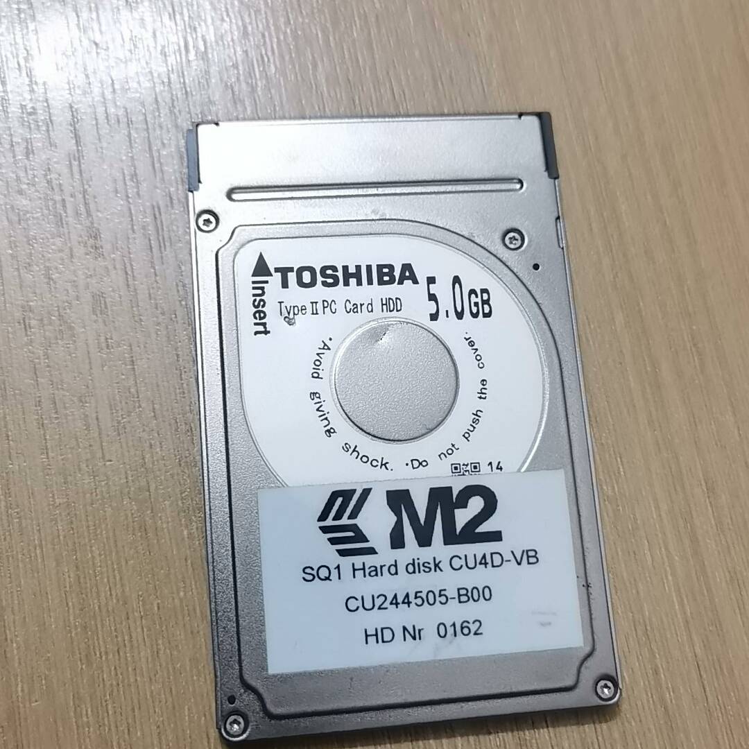 议价东芝 MK5002MPL  pc卡硬盘 ,容量5GB，看测试