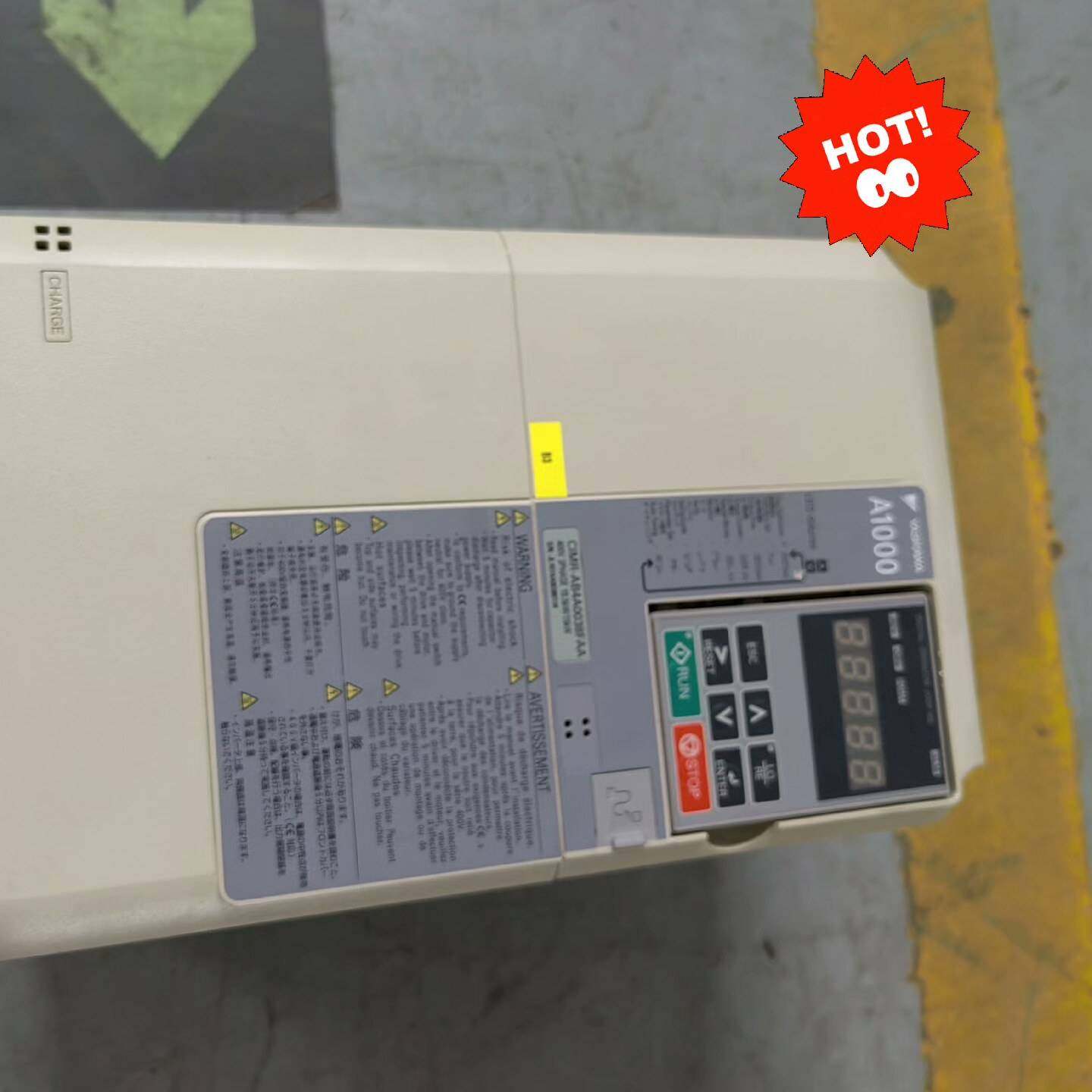 议价9成新安川A1000系列变频器CIMR-AB4A0038FA