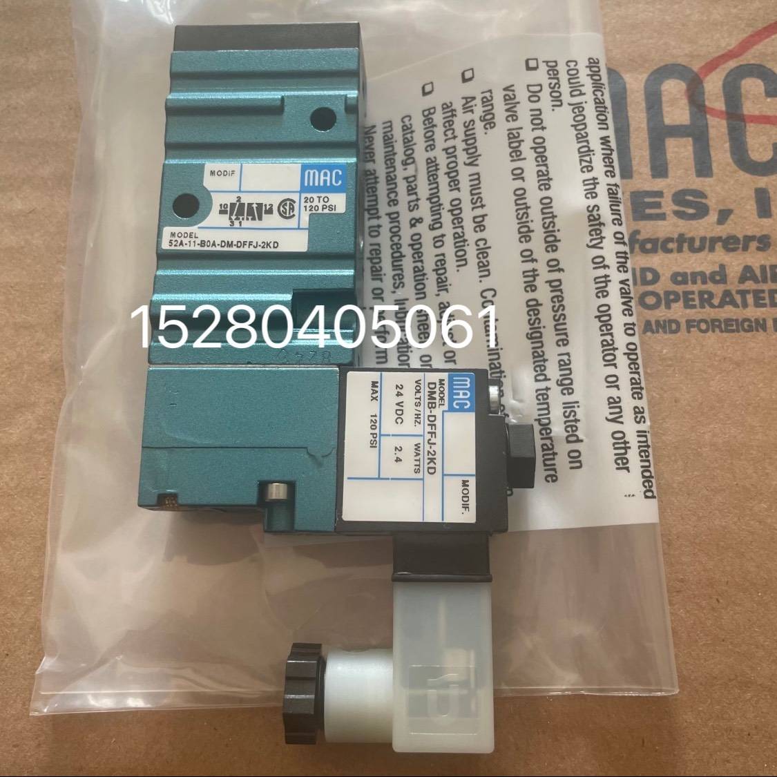 议价美国mac电磁阀52A-11-D0A-GM-GDCA-1KT