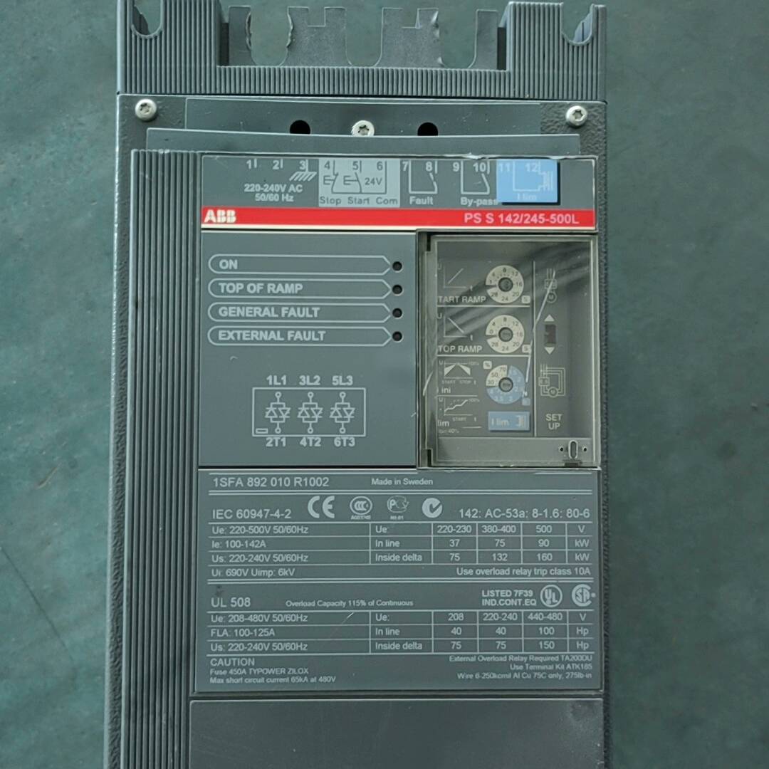议价PS S 142/245-500L 原装拆机ABB软启动器