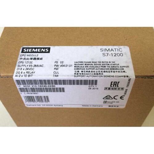 【议价】全新正品西门子PLC模块CPU1212C 6ES7212-1BE40-0XB0 S7-