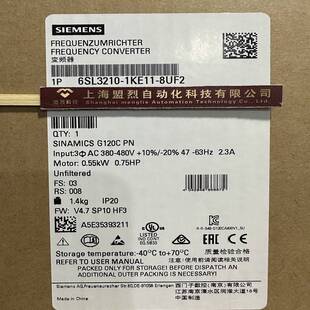 【议价】6SL3210-1KE11-8UF2 西门子G120C变频器0.55kw 6SL32101K