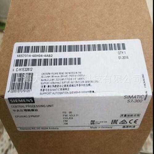 【议价】6ES7314-6EH04-4AB2西门子S7-300 CPU 6ES73146EH044AB2