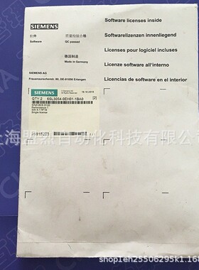 【议价】全新原装未拆封S120 CF卡6SL3054-0EH01-1BA0