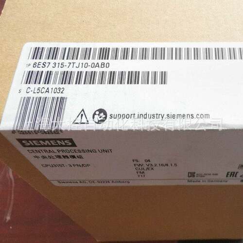 【议价】6ES7315-7TJ10-0AB0 CPU315T-3PN/ DP 6ES7 315 6ES73157