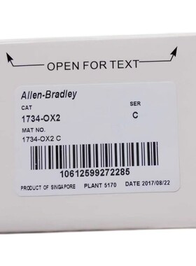 【议价】AB 1734-OX2 罗克韦尔全新POINT I/O 2 Point Output Mod