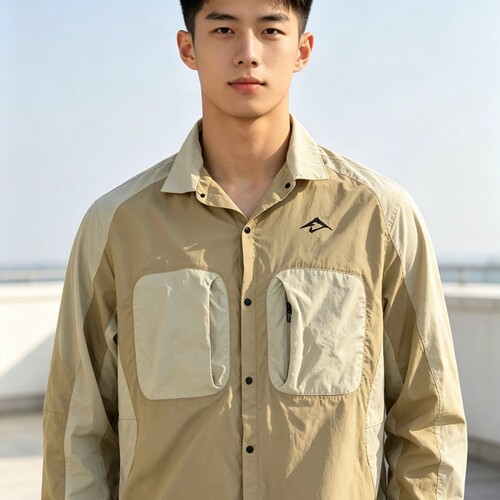 Nike/耐克 男子梭织拼接宽松休闲运动运动夹克外套 HJ5080-297