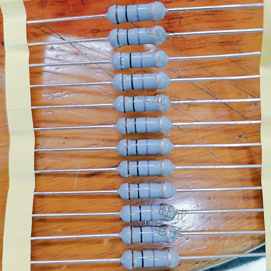 10M100M金属玻璃釉电阻色坏