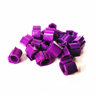 鸽卡子用品足环信鸽i子环仿真假电子环开口塑料电子识别环适应环