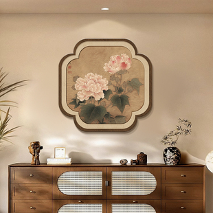 宋代美学玄关柜装 饰画入户对门背景墙画卧室民宿餐厅茶室禅意挂画