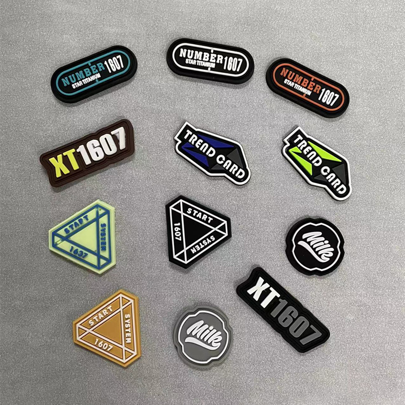 手缝橡胶补丁贴 羽绒服补丁贴DIY装饰标 滴塑标补贴 LOGO可定制