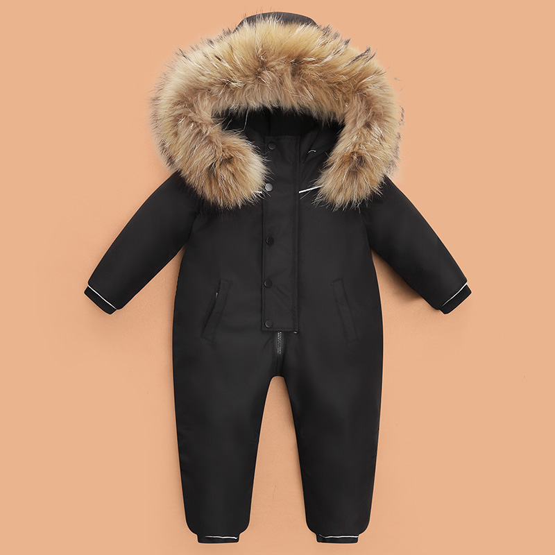 儿童羽绒连体衣儿童羽绒服加厚