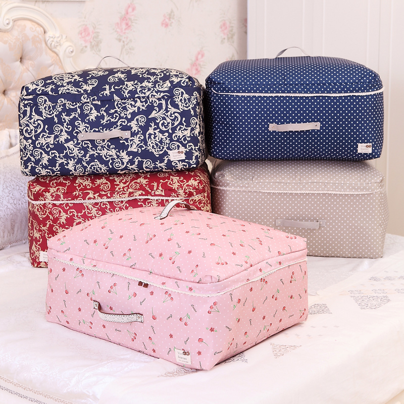 加厚布艺收纳袋防水防潮清仓特价