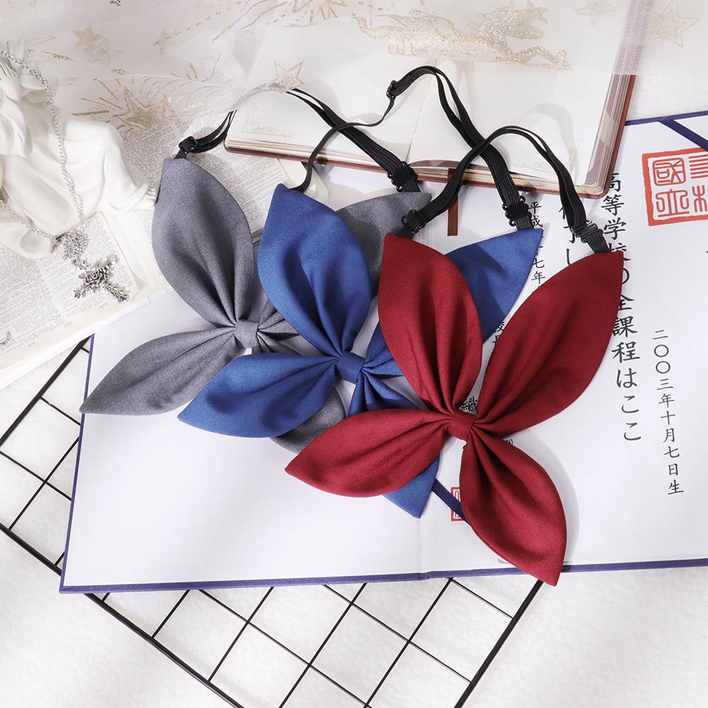 jk金鱼草领结免打领结