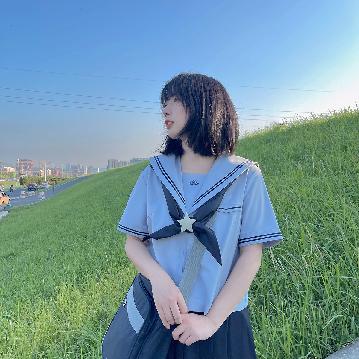 校供感jk水手服套装原创