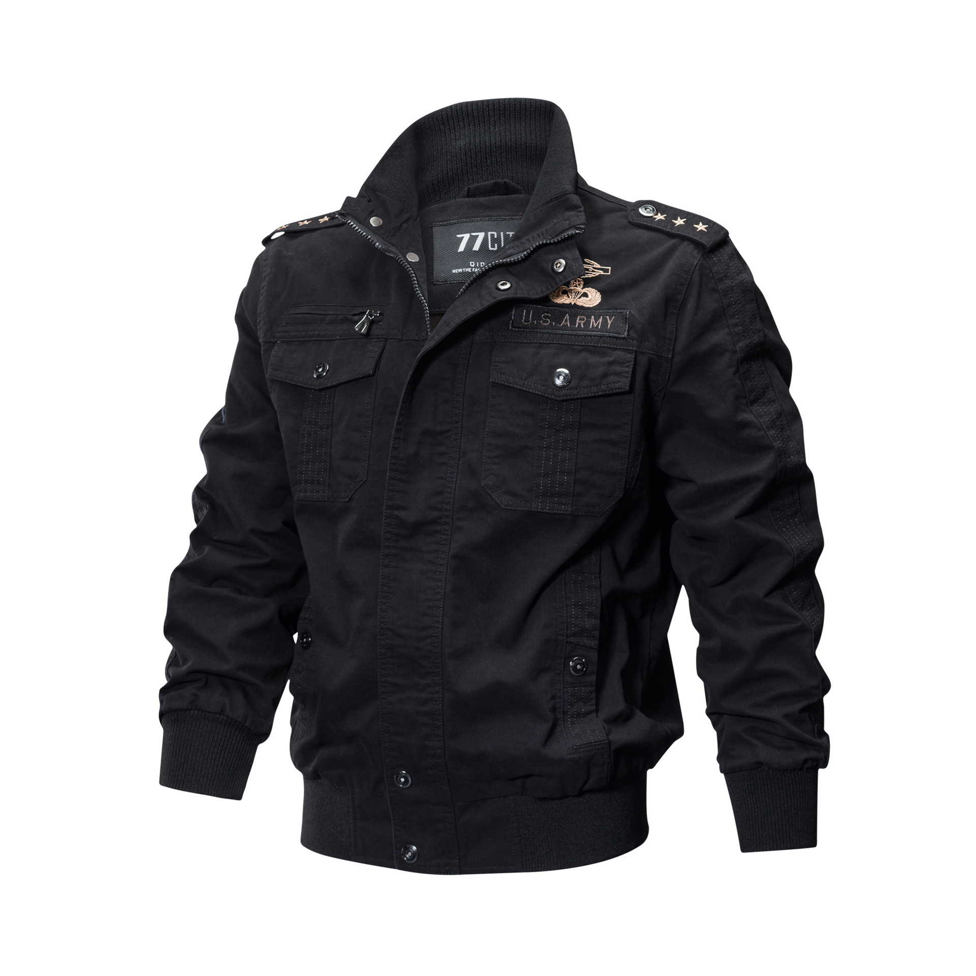 Flight Jacket Coat Army Spring Cargo Autumn Men's Military