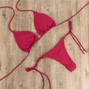 Brazilian Swimsuit Women Sexy Bikini Set Push-up Padded Bra