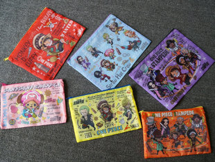 日单 海贼王路飞索隆乔巴 旅小杂物包 便携证件袋  票据袋收纳包