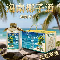 海南椰子酒125ml*8瓶 椰子伴椰奶酒菠萝酒芒果酒海南风味果酒礼盒