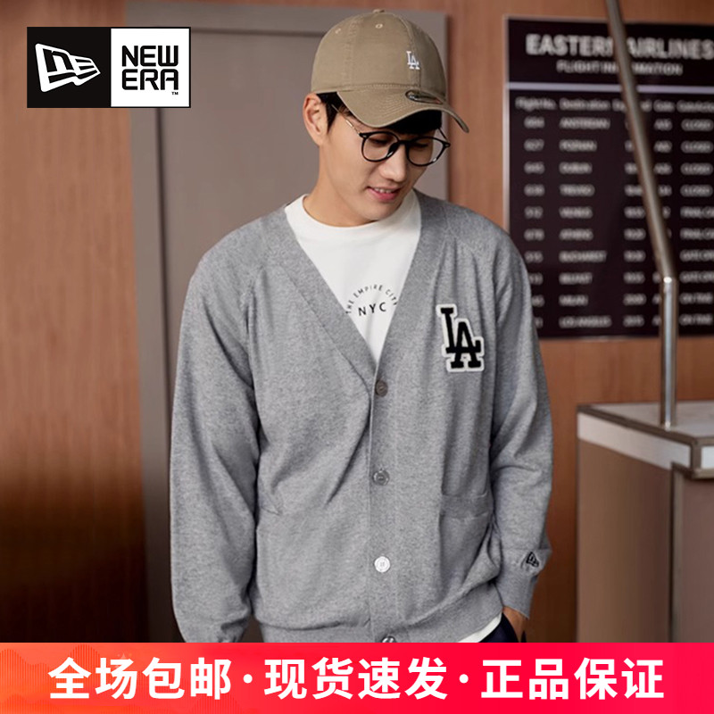 NewEra休闲MLB时尚开衫情侣毛衣