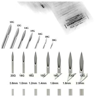 手工穿刺耳洞独立无菌包装一次性穿刺穿孔针穿耳洞耳蜗钉耳骨钉针