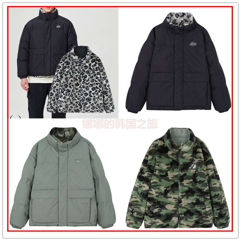 NBA男女同款双面可穿棉服