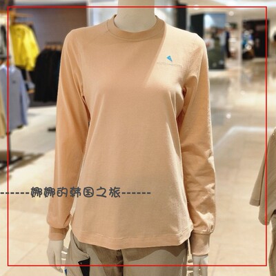 韩国代购Klattermusen攀山鼠女款长袖T恤Root（根源Logo版）10423