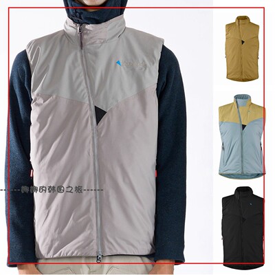 韩国代购Klattermusen攀山鼠URD户外棉服马甲男女款10540 10541