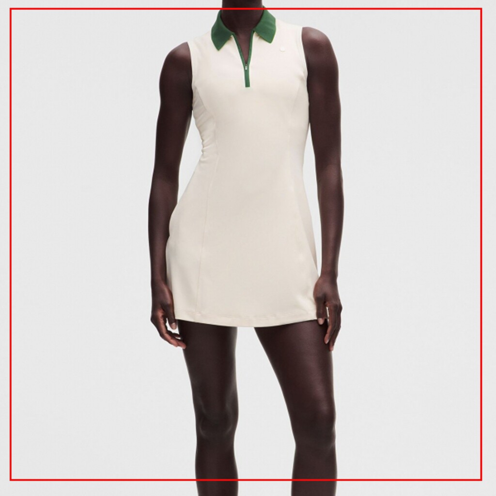 韩国代购lululemon Sleeveless 女士高尔夫无袖休闲连衣裙LW1FY1S