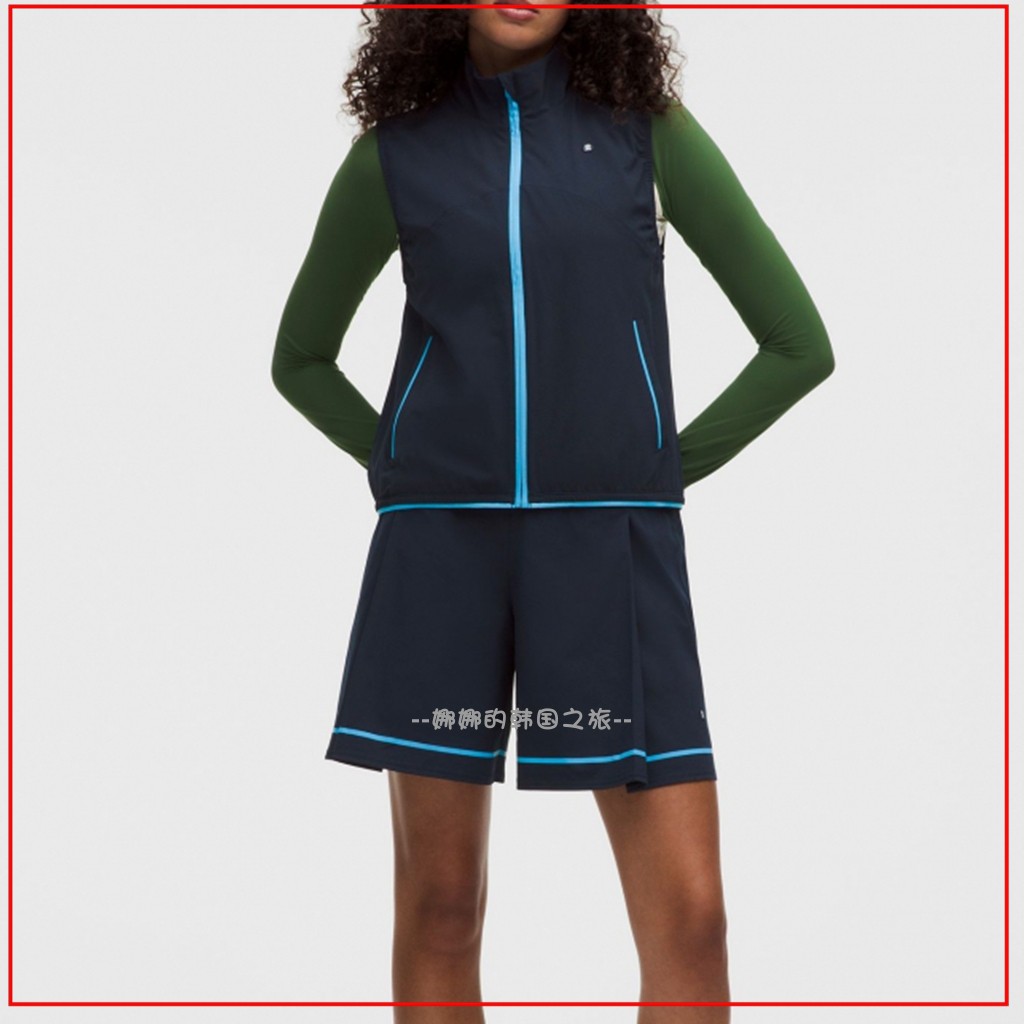 lululemon女士高尔夫马甲短裤套