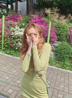 韩国正品mixxmix代购性感抽绳