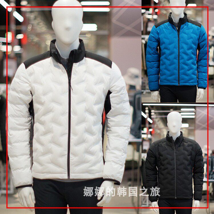 韩国直邮代购MILLET觅乐羽绒服冬季保暖男士鹅绒休闲立领短款外套