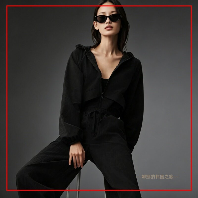 韩国代购ALO Ripstop Electric Jacket连帽夹克轻薄外套防晒衣图片