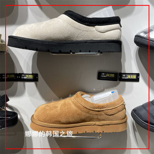 韩国代购直邮 folder label 新款懒人雪地鞋加绒保暖棉鞋
