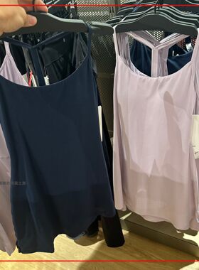 韩国代购lululemon Flow Y 女士运动连衣裙运动短裙 B/C LW1GDFS