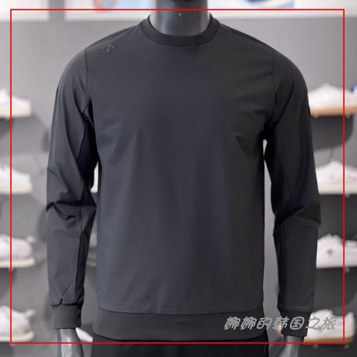 韩国直邮代购户外长袖宽松男女同款休闲运动T恤卫衣SP123DWH21