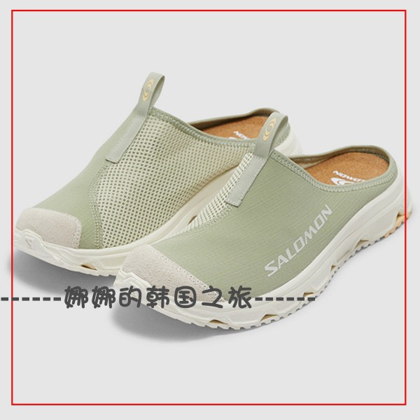 韩国代购SALOMON萨洛蒙RX SLIDE 3.0网面透气半拖休闲鞋L47431600