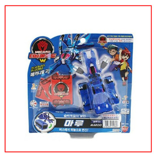 韩国正品mecardw款韩国版第3代萌卡变形车神新款魔幻变形车神玩具