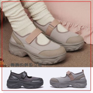 韩国代购OTZShoes lomita丑萌鞋 厚底玛丽珍鞋魔术贴FLOTEA3W39