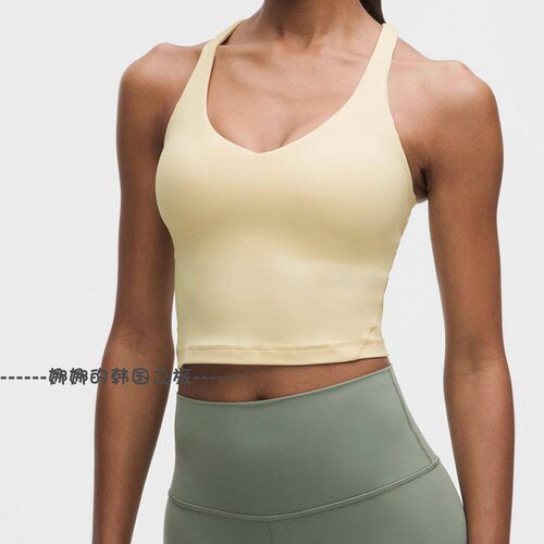 韩国代购lululemon Align 别致肩带运动背心A/B胸垫可拆LW1GBJS