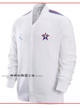 韩国代购Jordan xNBA 联名款 速干拉链开襟长袖夹克 男款 HF5809