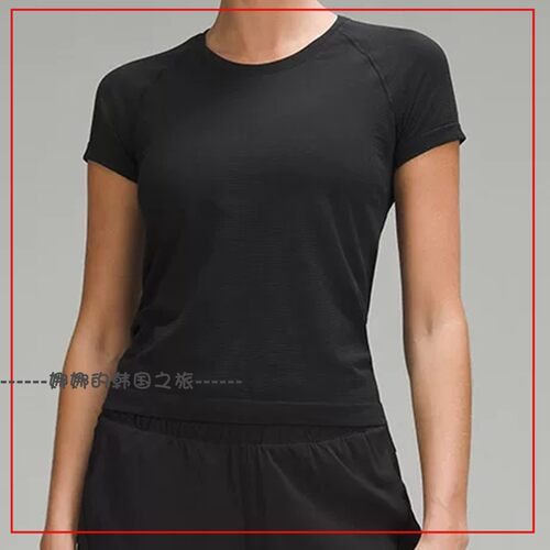 韩国代购lululemon露露乐蒙Swiftly Tech运动短袖T恤2.0 LW3HT1S