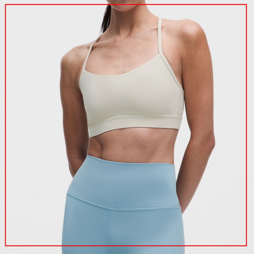 韩国代购lululemon露露乐蒙Flow Y女士运动内衣瑜伽内衣LW2D88A