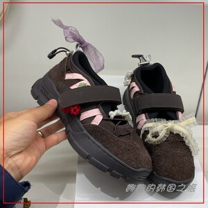 韩国代购rockfish BRYN VELCRO厚底玛丽珍白增高时尚复古日常单鞋