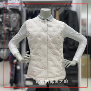 韩国直邮代购MILLET觅乐羽绒马甲女士冬季鹅绒内搭保暖可外穿背心