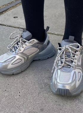 23.65韩国正品代购设计师20冬款复古增高老爹情侣增高运动鞋PIPER