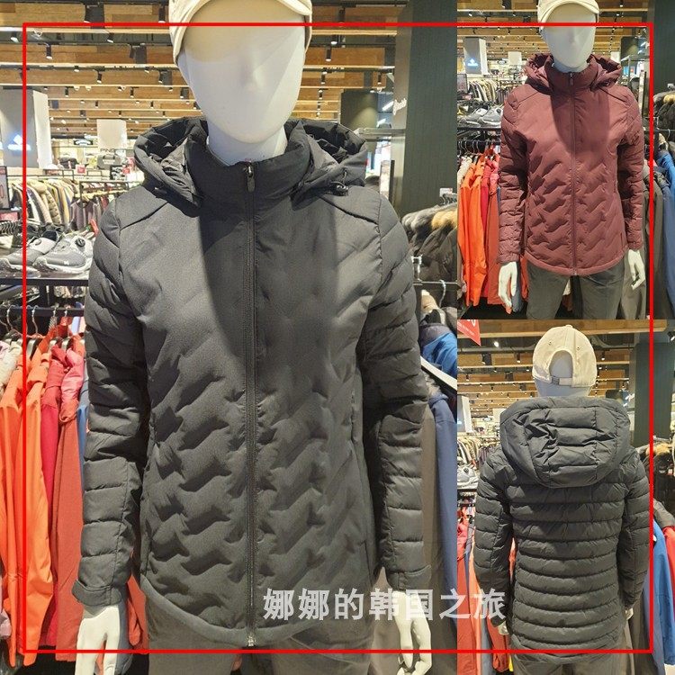韩国直邮代购MILLET觅乐羽绒服女