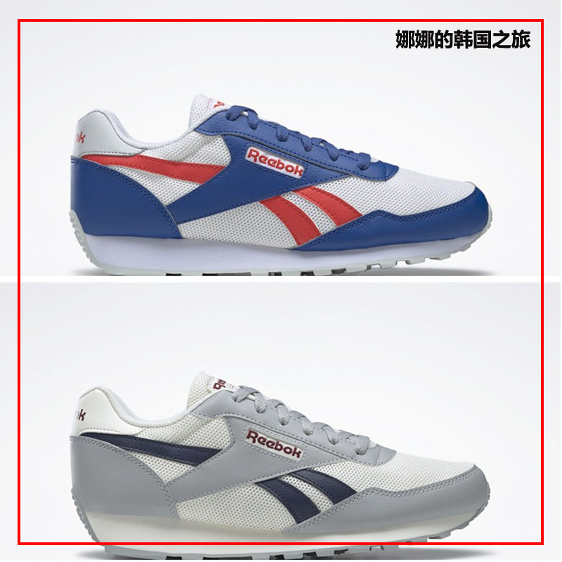 Reebok锐步男女款系带休闲运动鞋