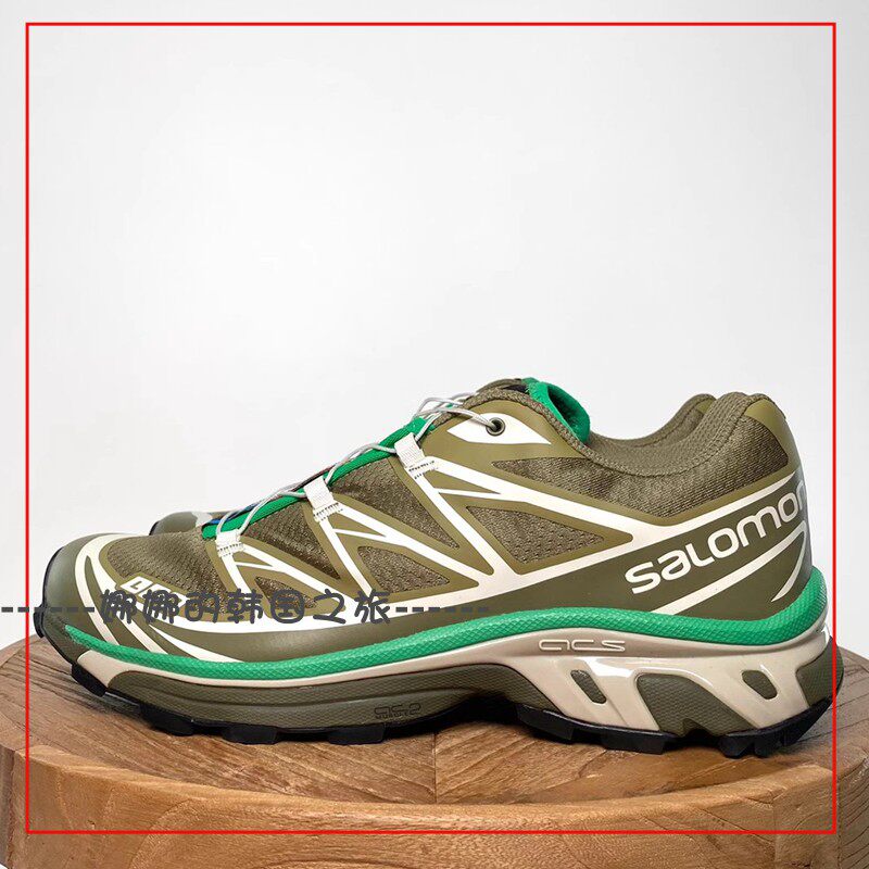韩国代购SALOMON萨洛蒙XT-6 户外功能鞋透气徒步跑步运动鞋472935