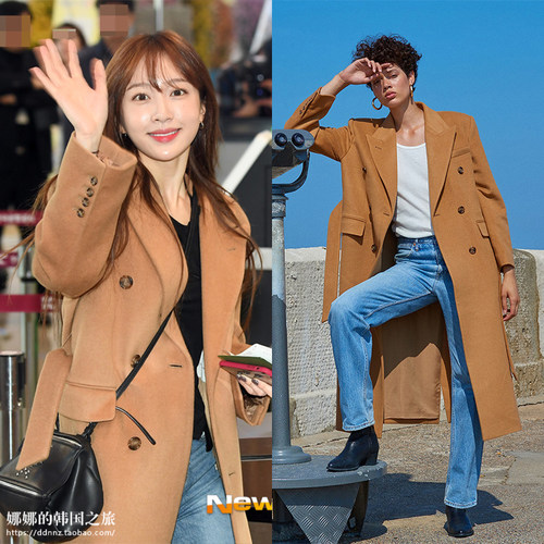 安喜延原款instantfunk羊毛大衣